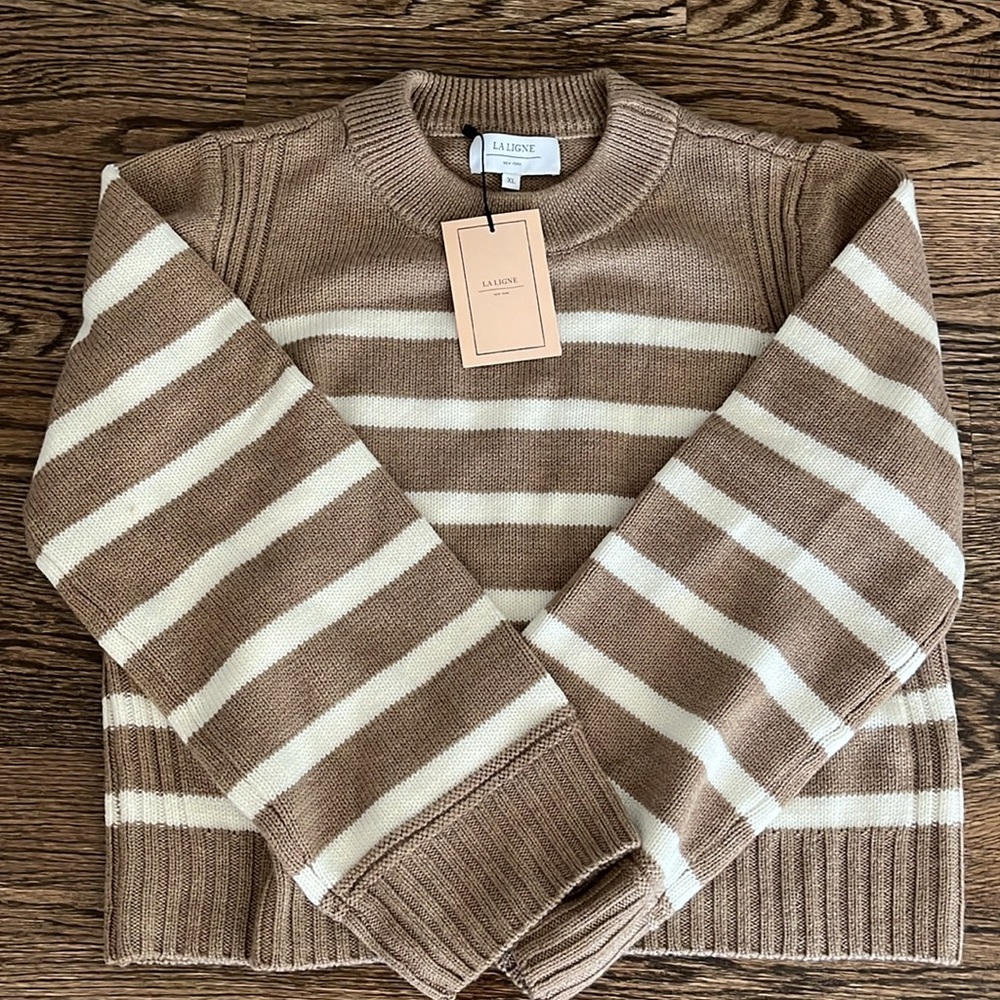 NWT La Ligne Jack Sweater Merino Wool